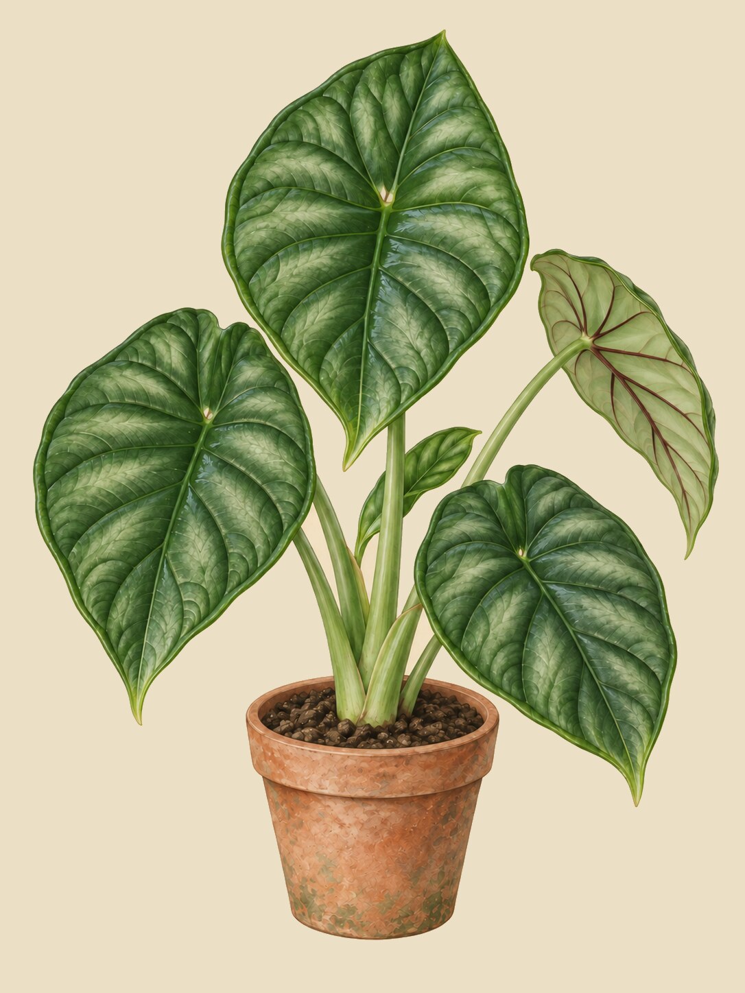 Alocasia baginda