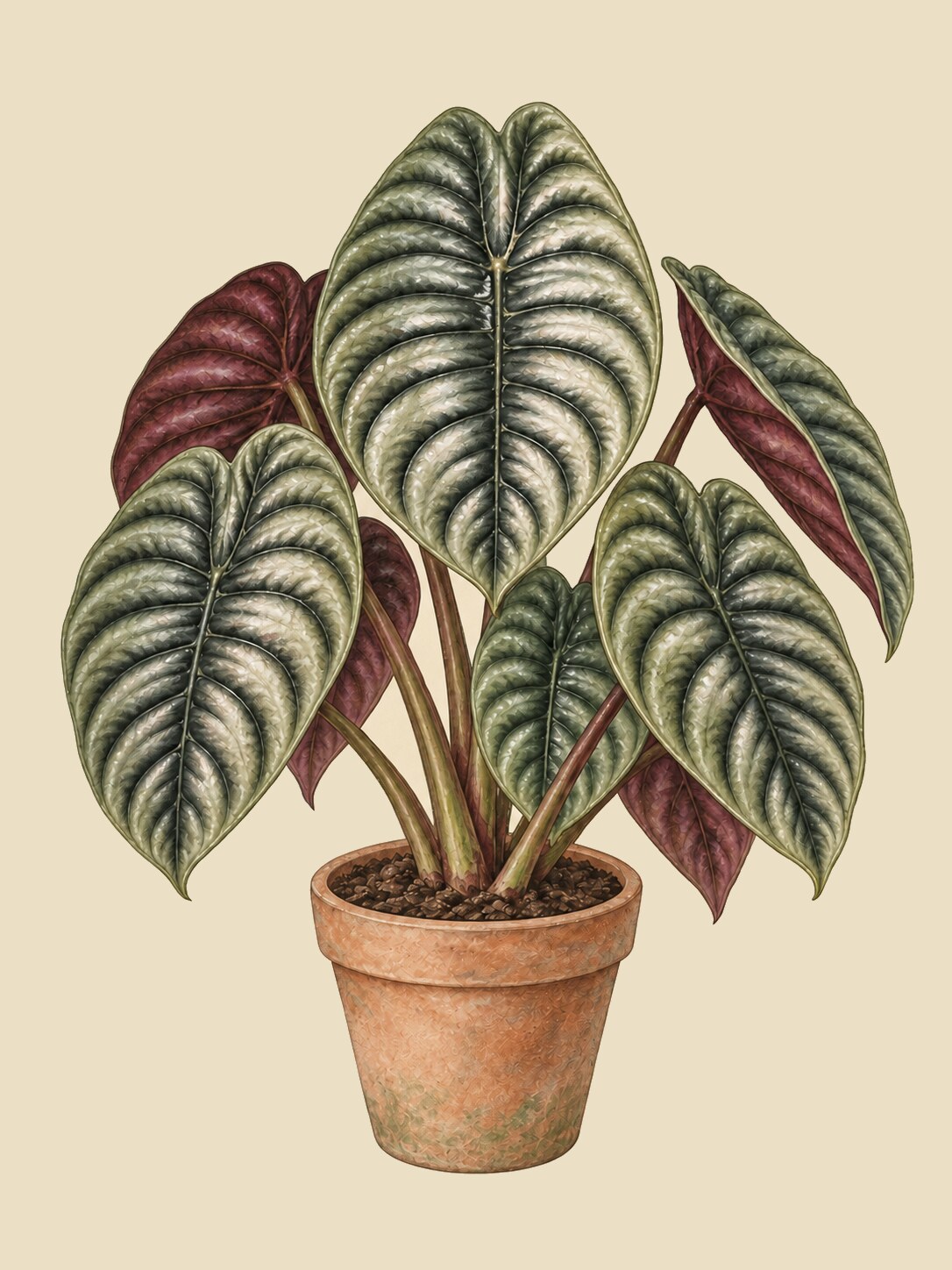 Alocasia cuprea