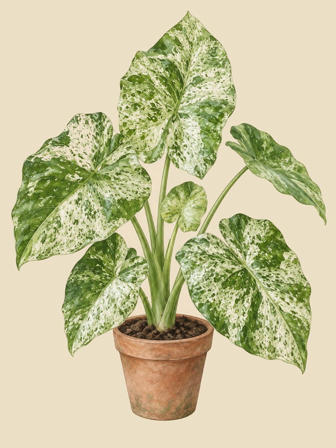 Alocasia odora 'Batik'