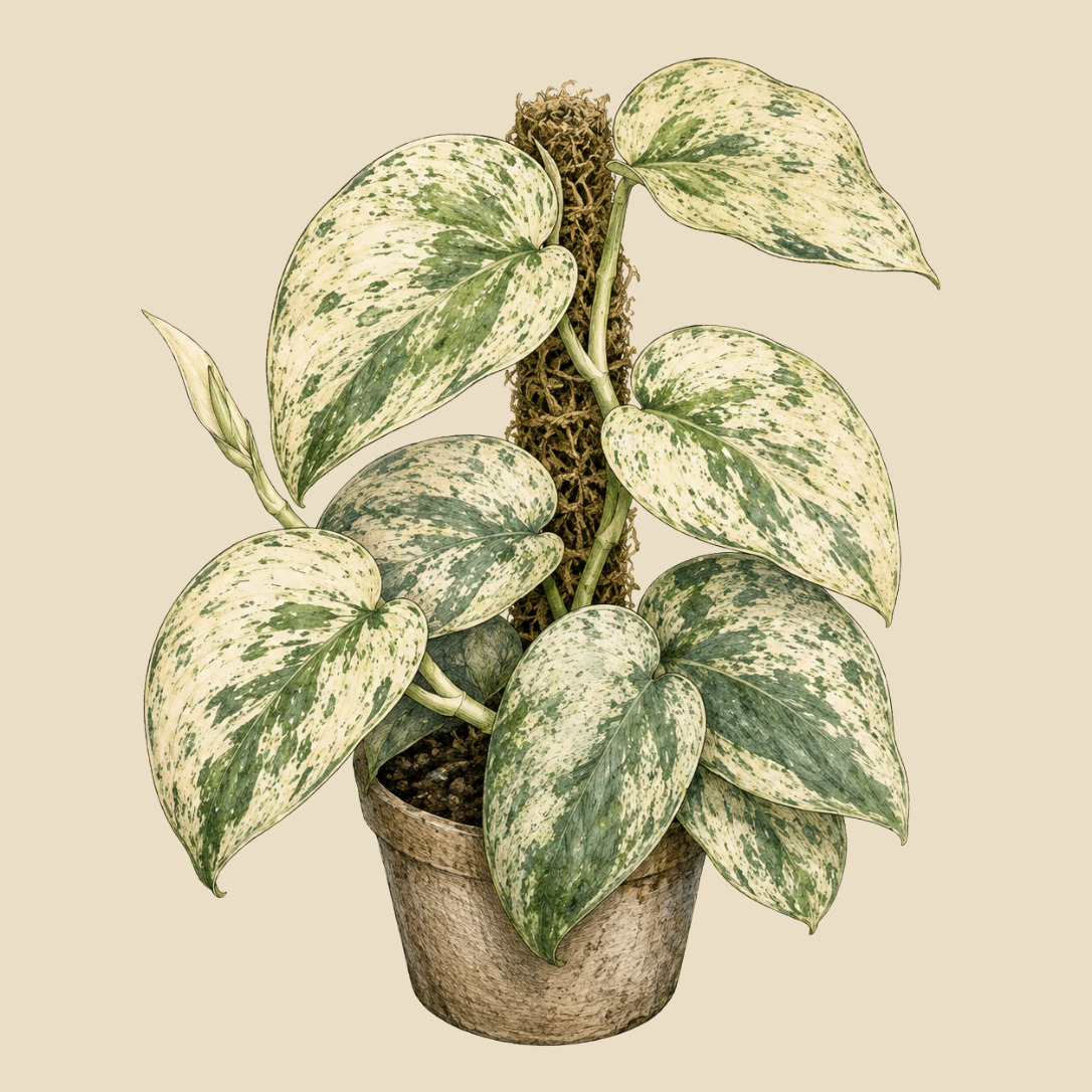 Scindapsus 'Jade Satin Marble'