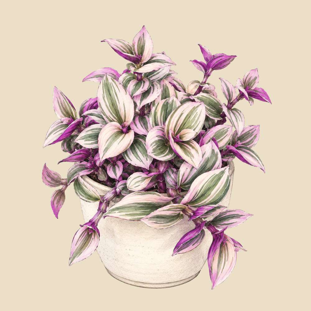 Tradescantia albiflora 'Nanouk'