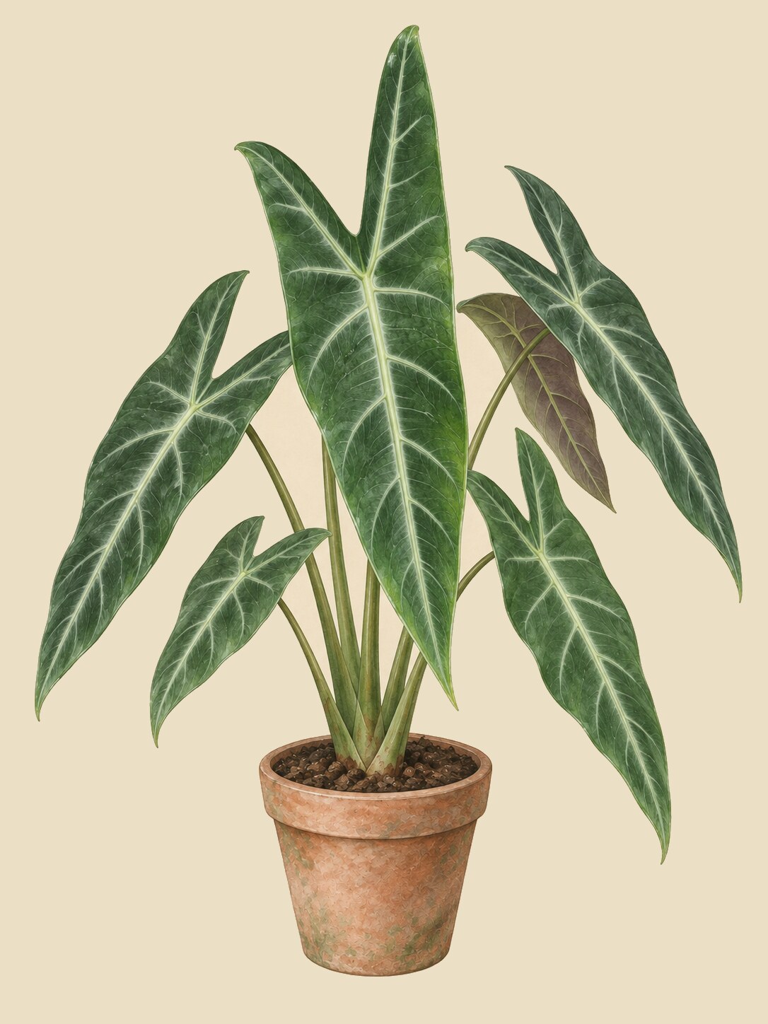 Alocasia longiloba