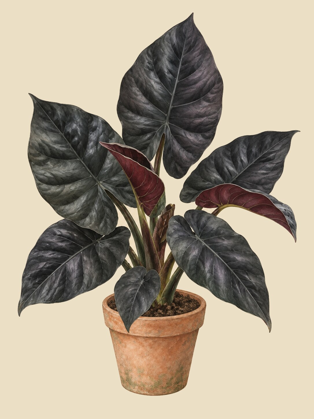 Alocasia infernalis