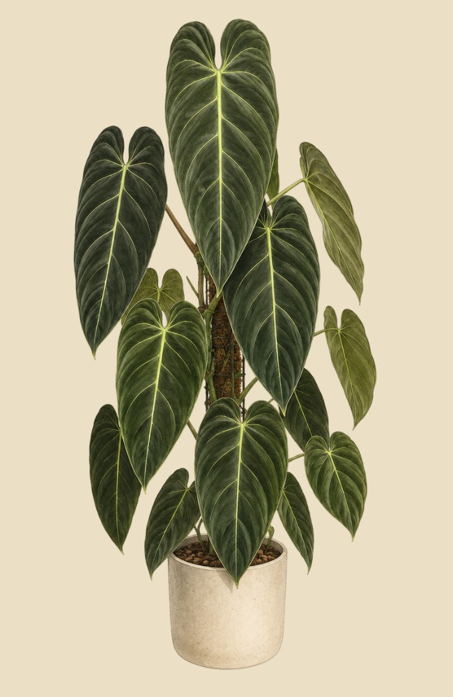 Philodendron melanochrysum